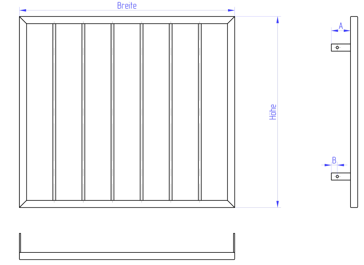 Fenstergitter Modell "Nordsee" Fenstergitter Modell "Nordsee"