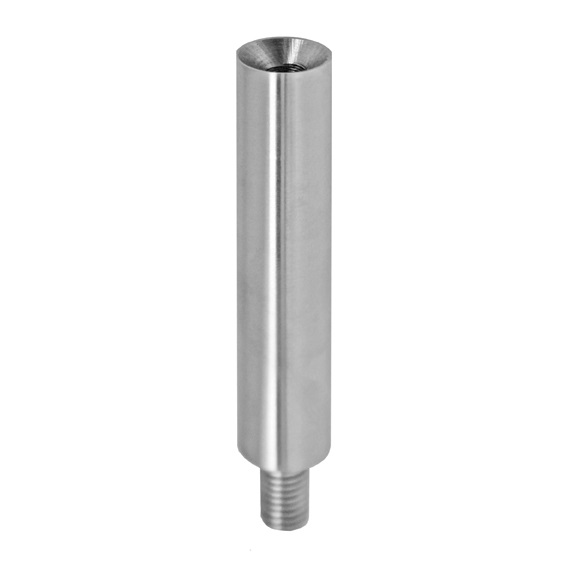 Gewindestift Edelstahl D=14mm, mit M8 Außengewinde u. M6 Innengewinde