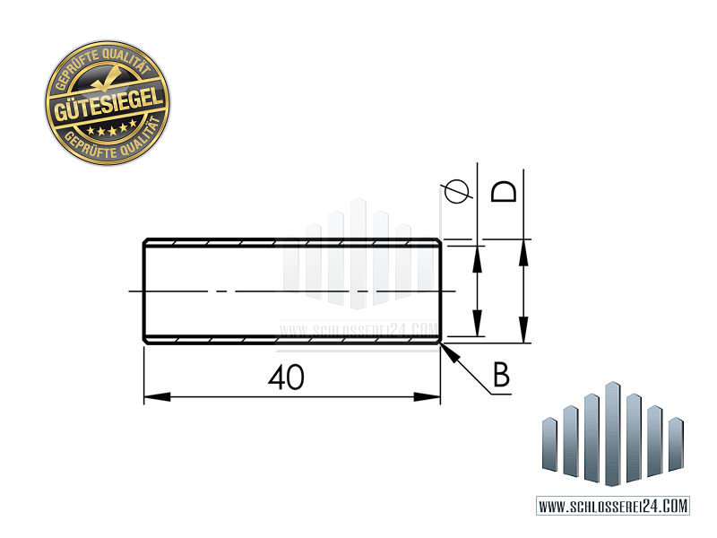 Stabverbinder 12mm