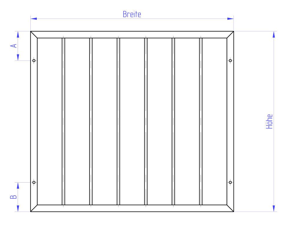 Fenstergitter Modell "Nordsee"